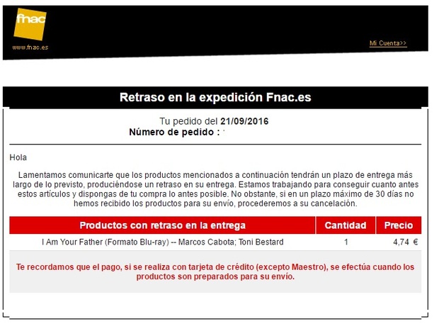 ¿Ofertan Bang? ¿para que?, si luego no la envían