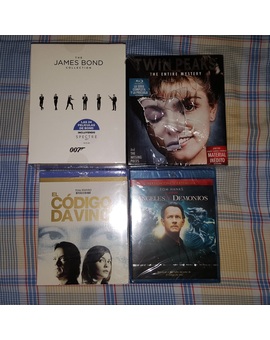 Compra Fnac por 54.65 euros todo: Pack 007 James Bond 24 peliculas + Twin Peaks Serie Completa + Angeles y Demonios + El Código Da Vinci (07-10-2016)