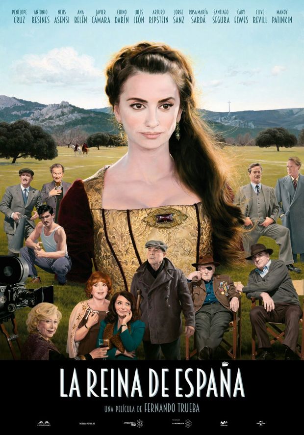 Poster de La Reina de España ¿no podía ser más cutre?