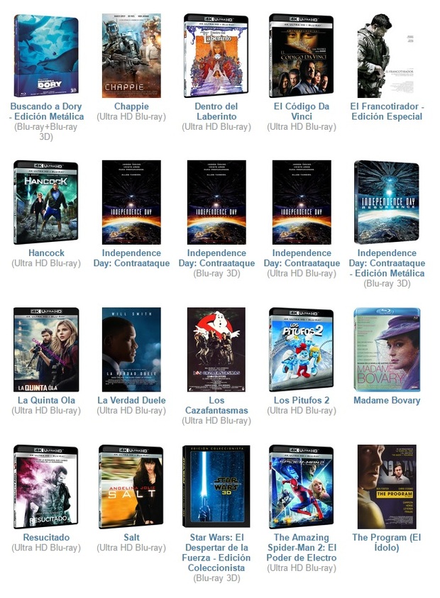 De todos los lanzamientos en Blu Ray que quedan de aquí a final de año ¿Cual es aquel que mas deseáis?