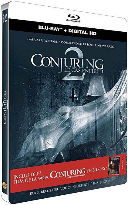 Expediente Warren:  Steelbook frances con las dos peliculas
