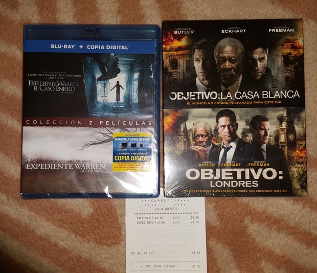 Mi Compra: Expediente Warren 1 y 2 + Objetivo Casa Blanca y Londres: 2X1 Carrefour  (21-10-2016)