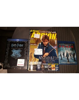 Harry Potter Saga Completa Steelbook + Origen + Accion Cine Noviembre 2016: Mis Compras [08-11-2016] + Blair Witch [Cine]
