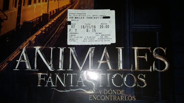 Animales Fantásticos y Dónde Encontrarlos: MI Crítica y mi Entrada [La magia todavía existe dentro de una sala de cine] [Nota 10/10]