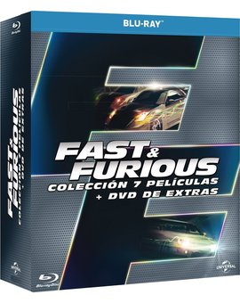 Ofertaza: Pack Fast & Furious: Colección 1 - 7 (BD + DVD Extras) [Blu-ray] por 29.14 Euros