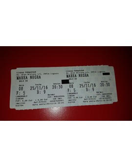 Marea Negra: Mi Crítica y mi Entrada [Nota 10/10] La Experiencia mas realista y extrema que he vivido en un cine este año