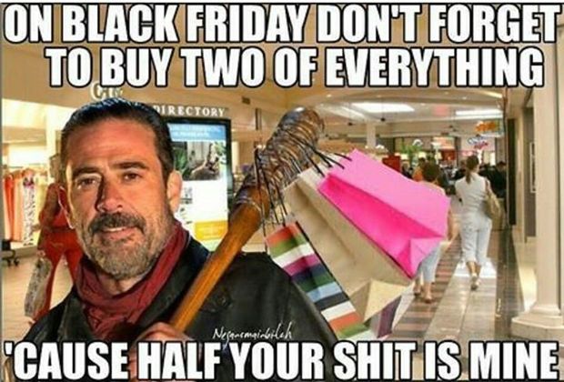 Humor: El Black Friday de Negan