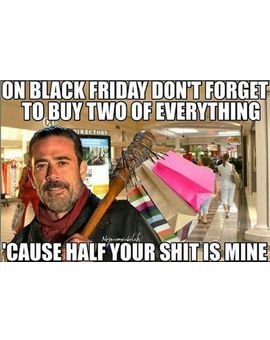Humor: El Black Friday de Negan