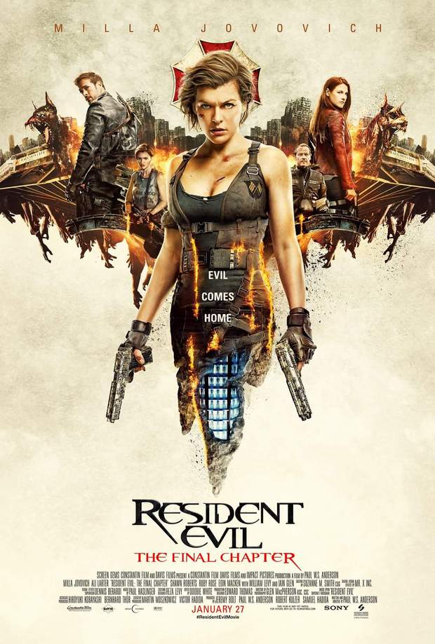 Resident Evil Capítulo Final: Poster Final