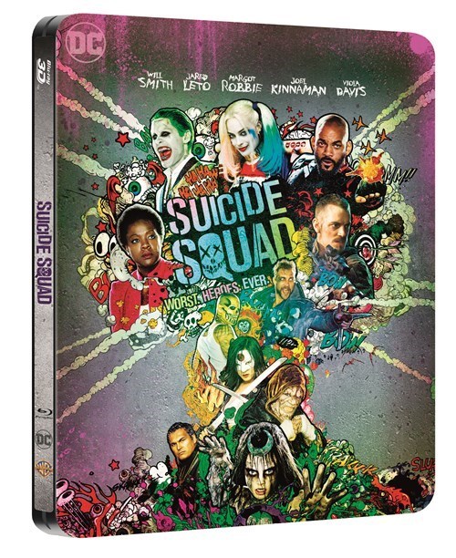 Steelbook Escuadron Suicida: Traerá 3 discos parece ser