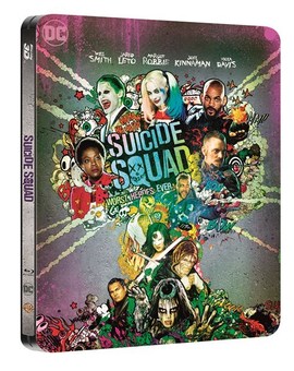 Steelbook Escuadron Suicida: Traerá 3 discos parece ser
