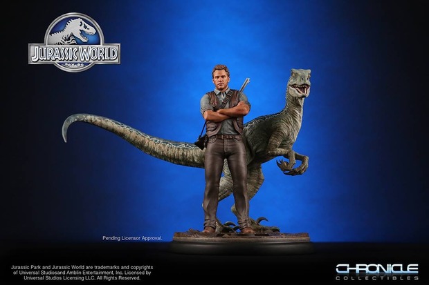 Chronicle: Figura de Owen y Blue de Jurassic World