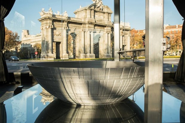 La Estrella de la Muerte Imprimiendose