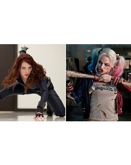 Viuda Negra Vs Harley Quinn: ¿Que personaje te gusta más?