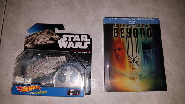Star Trek Más Alla + Nave Halcón Milenario: Mis Compras [15-12-2016]