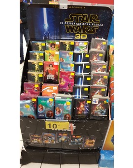 3 X 2 Carrefour PARLA: Tienen Star Wars 3D