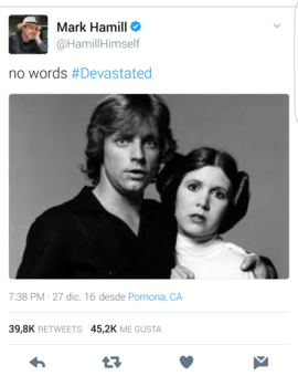 Mark Hamill en Twitter