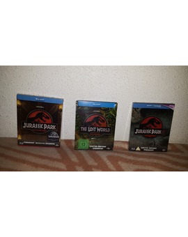 Jurassic Park 1, 2 y 3 Steelbook: Mis Compras 28-12-2016