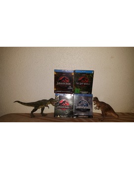 Jurassic Park: Foto de Familia Saga Completa en Steelbook: 28-12-2016