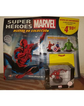 Busto Spiderman. Mi Compra 13-01-2017
