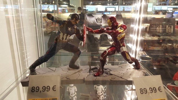 Pedazo de figuras de Civil War en Fnac