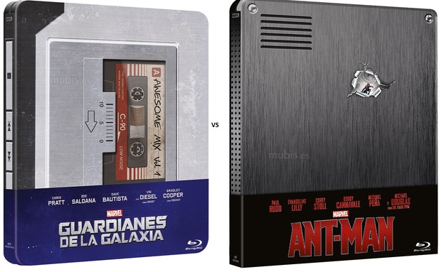 ¿Cual de estos dos Steelbook de Marvel os gusto mas en diseño?
