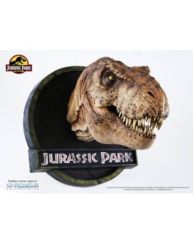 El busto de Rexy de Jurassic Park que pone Chronicle hoy a la venta