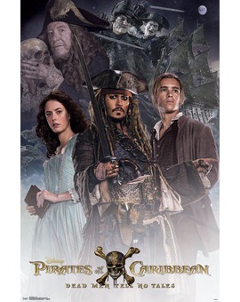 Piratas del caribe. Poster 1