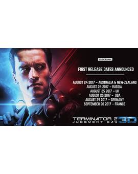 Terminator 2  3D: Fechas para su estreno en cines