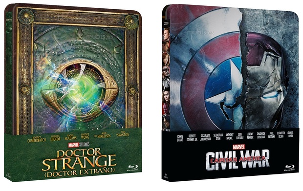 Fase 3: De los 2 Steelbook que han salido hasta el momento de esta fase 3 ¿Cual te gusta mas en diseño?
