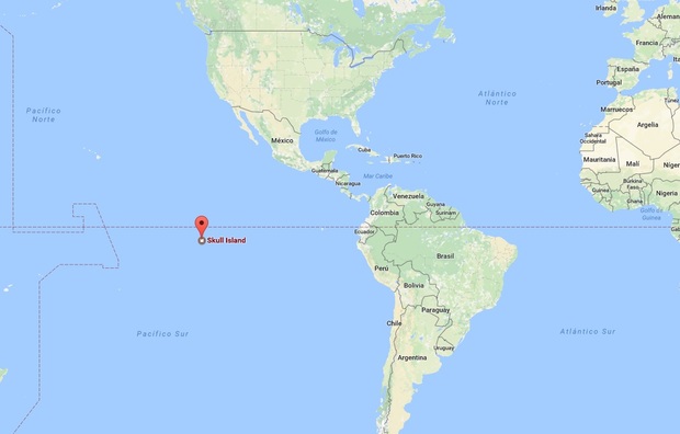 La isla de King Kong aparece en Google Maps 