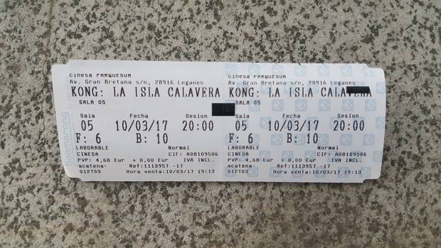 Kong La Isla Calavera: Mi Crítica y mi Entrada: Nota 6.7/10. Ostias como panes carentes de emoción y magia alguna