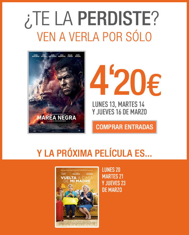 Proximas ofertas Cinesa