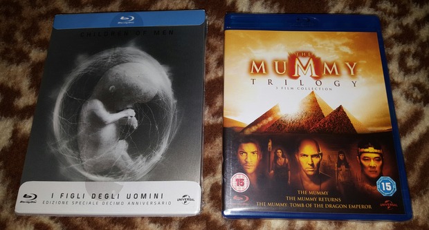 Hijo de los hombres + La Momia Trilogia: Mis Compras 15-03-2017