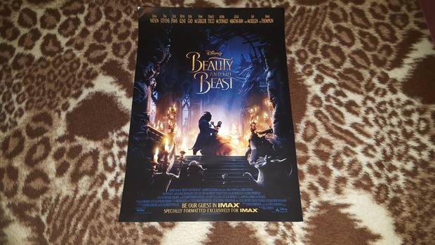 Mi poster de La Bella y la Bestia de regalo en Cinesa