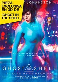 Pieza Exclusiva 3D Ghost in the Shell: El alma de la máquina (VOSE 3D). Totalmente gratis 