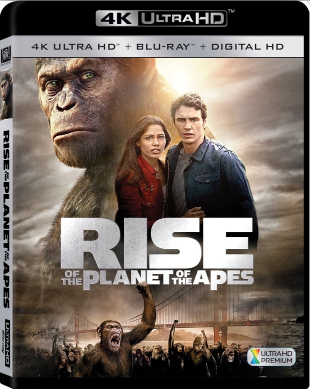Portada en 4K El origen del planeta de los simios