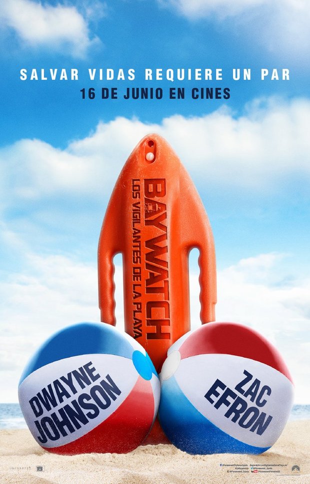 Los vigilantes de la playa Poster Español