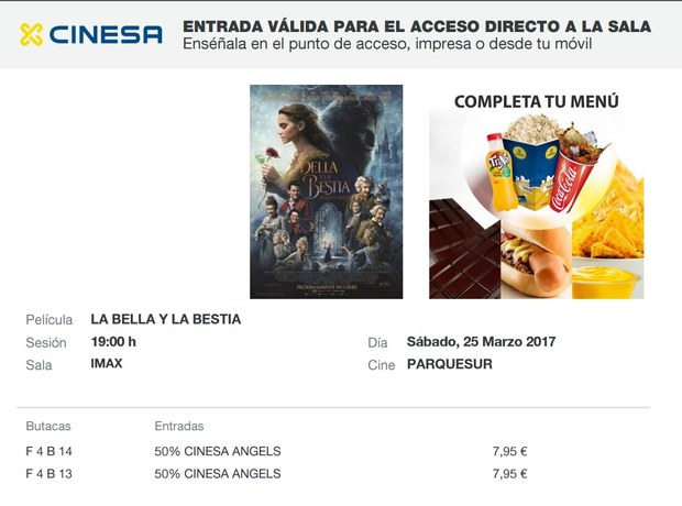 La Bella y la Bestia: segundo visionado