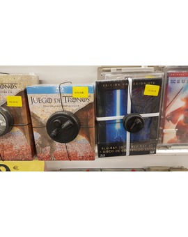 Ahora con doble protección antirrobo, bridas más alambre con alarma (ver edición Star Wars)