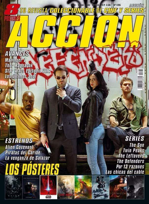 Accion Cine: Portada y posters Mayo 2017