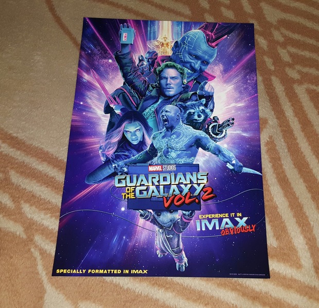 Guardianes de la Galaxia Volumen 2: Poster gratis en Cinesa