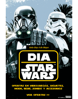 STAR WARS DÍA Carrefour, Ofertas en videojuegos, películas, juguetes, moda,  sonido y accesorios relacionados con Star Wars