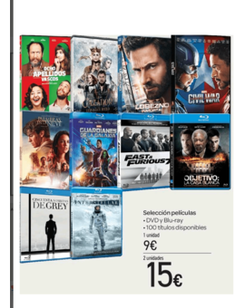 2x15 en Carrefour