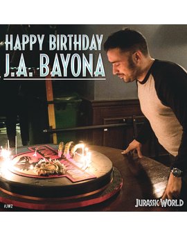 Juan Antonio Bayona cumple hoy 42 años. 09-05-2017