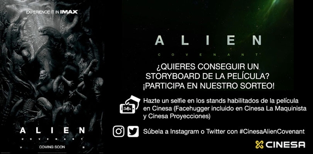 Sorteo Alien Cinesa