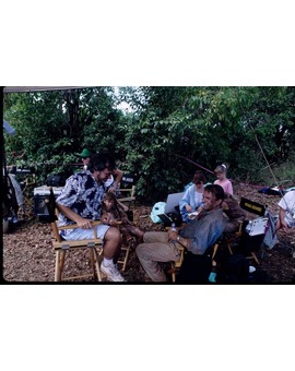 Fotos de la producción de Jurassic Park (1993). Mas fotos dentro