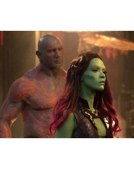 'Guardianes de la Galaxia Vol. 2': El proceso de maquillaje de Drax El Destructor y Gamora en un minuto