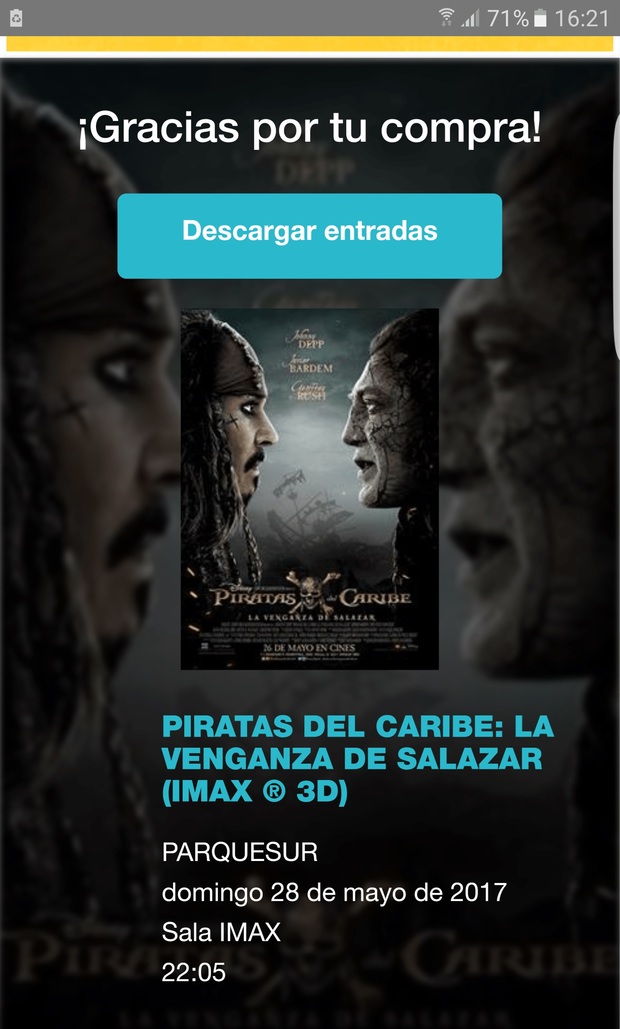 Ya falta poco para disfrutar de Los Piratas del Caribe