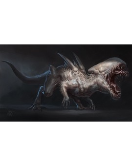 Alien: Covenant meets Jurassic World through epic fan art